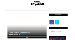 Desktop Screenshot of metalinvader.net